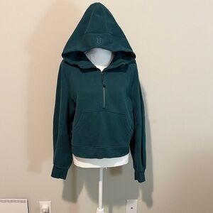 Lululemon Athletica Deep Green Hooded Pullover